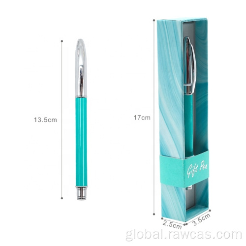 Fashion Pen  Custom Printing Metal Pen With Box for Boy Supplier